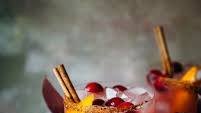 Spiced Cranberry Orange Margaritas