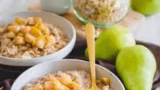 Spiced Pear Oatmeal