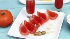 Spicy Bloody Mary Jello Shots