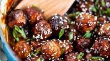 Spicy Honey Garlic Meatballs