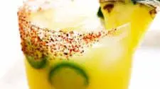 Spicy Pineapple Margaritas