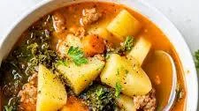 Spicy Sausage and Potato Soup