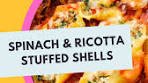 Spinach & Ricotta Stuffed Shells Dinner doesn't have to be ...