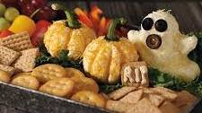 Spook-Tacular Halloween Cheese Balls