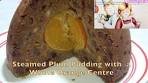 Steamed Christmas Pudding with Whole Orange Centre ...