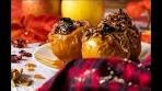 Stuffed Baked Apples with Walnuts, Raisins, and Cranberries