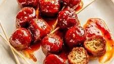Sweet and Tangy Grape Jelly Meatballs