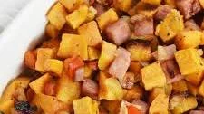 Sweet Potato Hash with Ham