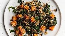 Sweet Potato Quinoa Skillet with Kale and Sage