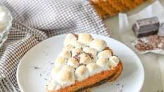 Sweet Potato S'mores Pie