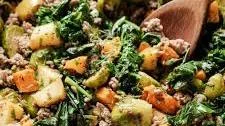 Sweet Potato & Turkey Breakfast Hash