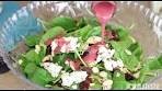 Sweet & Savory Cranberry Spinach Salad | FOOD Bites