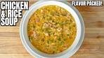 The BEST Chicken & Rice Soup EVER