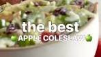 This apple coleslaw is a game changer! 🥗✨ It’s crunchy, tangy ...
