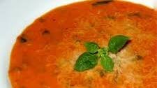 Tomato Spinach and Basil Soup