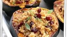 Vegan Stuffed Acorn Squash