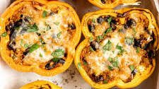 Vegan Stuffed Peppers (Tex Mex Style)