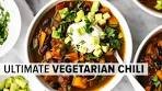 VEGETARIAN CHILI | a healthy, one-pot vegetarian recipe ...