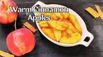 Warm Cinnamon Apples / Stovetop Cinnamon Apples