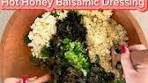 Warm Quinoa Salad with Hot Honey Balsamic Dressing ...