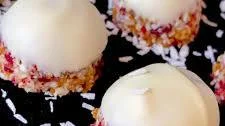 White Chocolate, Apricot, Coconut and Cranberry "Truffles"