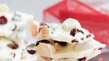 White Chocolate Cranberry Bark