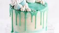 Winter Wonderland Vanilla Bean Cake With Vanilla Bean American Buttercream