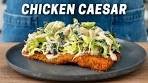 20 Minute Crispy Chicken Caesar Salad