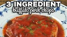 3 Ingredient Buffalo Pork Chops (Low Carb)