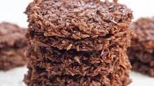 3 Ingredient Crispy Chocolate Coconut Cookies