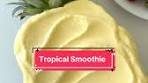 3-Ingredient Tropical Smoothie Bowl Recipe