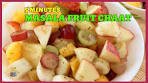 5-Minutes Masala Fruit Chaat | Indian Fruit Chaat recipe ...