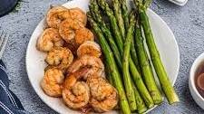 Air Fryer Shrimp with Maple Glaze