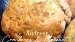 Airfryer Cranberry and Coconut Scones Recipe