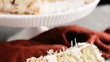 Almond Coconut Layer Cake