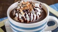 Almond Joy Hot Chocolate
