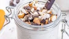 Almond Joy Overnight Oats