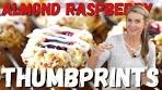 Almond Raspberry Thumbprint Cookies | Easy Christmas ...
