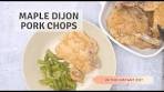AMAZING Instant Pot Maple Dijon Pork Chops that are perfect ...