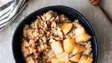 Apple Cinnamon Quinoa Breakfast Bowl