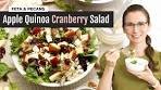 Apple Quinoa Cranberry Salad with Feta and Pecans | Apple ...