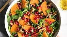 Arugula Persimmon Salad