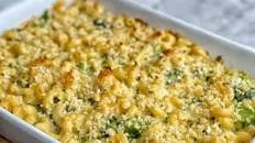 Baked Broccoli Mac and Cheese