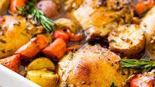 Baked Chicken and Vegetables Recipe
