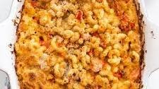 Baked Macaroni and Cheese with Fresh Tomatoes