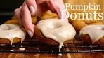 Baked Pumpkin Donuts | Maple Glazed Pumpkin Donuts ...