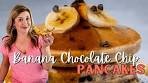 Banana Chocolate Chip Pancakes