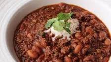 Beef, Bean, and Beer Chili