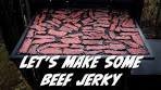 BEEF JERKY - homemade beef jerky - MAPLE BOURBON ...