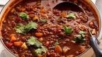 Beef Lentil Soup with Vegetables - made with beef mince!